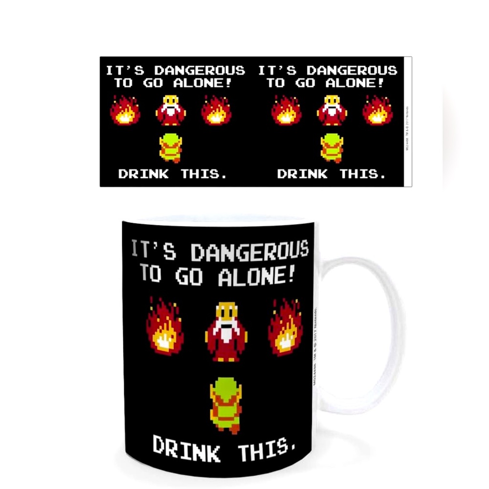 Zelda Mug - The Legend of Zelda Coffee Mug - 11 oz. Ceramic